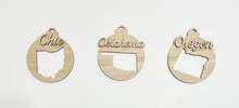 USA State Double Layered Cutout Ornament