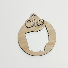USA State Double Layered Cutout Ornament