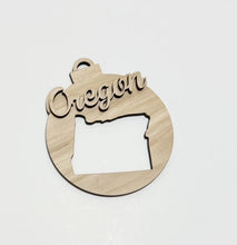 USA State Double Layered Cutout Ornament