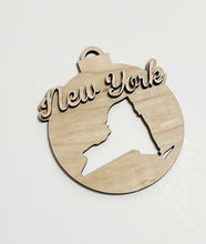 USA State Double Layered Cutout Ornament