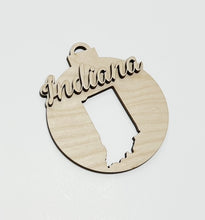 USA State Double Layered Cutout Ornament