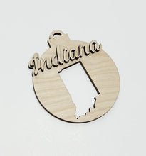 USA State Double Layered Cutout Ornament