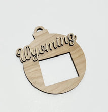 USA State Double Layered Cutout Ornament