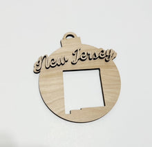 USA State Double Layered Cutout Ornament