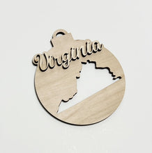 USA State Double Layered Cutout Ornament