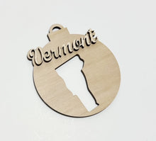 USA State Double Layered Cutout Ornament