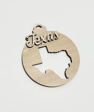 USA State Double Layered Cutout Ornament