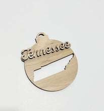 USA State Double Layered Cutout Ornament