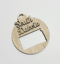 USA State Double Layered Cutout Ornament