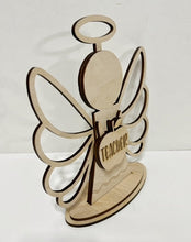 Standing Angel with Halo Shelf Sitter