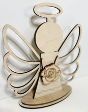 Standing Angel with Halo Shelf Sitter