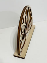 Sunflower Welcome Half Circle Shelf Sitter