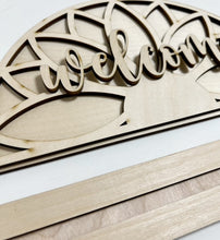 Sunflower Welcome Half Circle Shelf Sitter