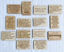 Sarcastic Wood Ornaments / Magnets Cutouts