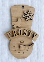 Snowman Christmas Ornament Frosty-Winter-Let It Snow