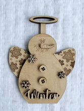 Snowman Christmas Ornament Frosty-Winter-Let It Snow