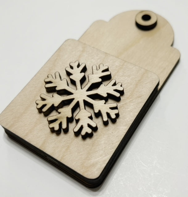 Classic Fun Gift Card Layered Ornaments