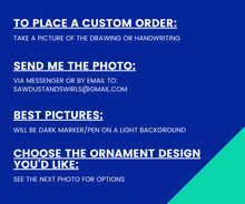 Handwritten Ornament - Personalized Christmas Ornament - Your Handwriting - Wood - Laser Engraved - Grandmother Keepsake - Christmas Ball