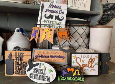 Hocus Pocus Co. I Smell Children Tiered Tray Set