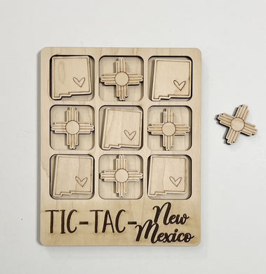 TIC-TAC-New Mexico State Game Board Tic Tac Toe Games