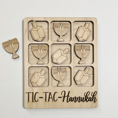 TIC-TAC-Hannukah Holiday Game Board Tic Tac Toe Games