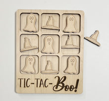 TIC-TAC-Boo Halloween Holiday Game Board Tic Tac Toe Games