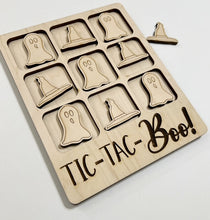 TIC-TAC-Boo Halloween Holiday Game Board Tic Tac Toe Games