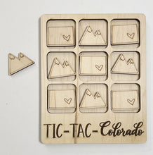 TIC-TAC-Colorado State Game Board Tic Tac Toe Games
