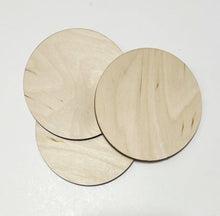 5.75" Birch Circle 1/4” thick Birch Wooden Round Blanks - NO HOLES