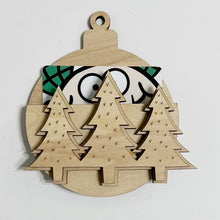 Christmas Tree Trio Gift Card Holder Christmas Ornament