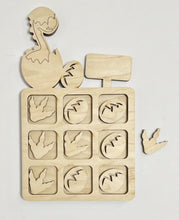 Dinosaur Dino Tic Tac Toe