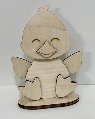 Standing Duck Standing Shelf Sitter with Interchangeable Seasonal Hats
