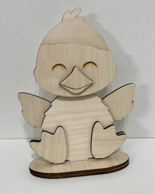 Standing Duck Standing Shelf Sitter with Interchangeable Seasonal Hats