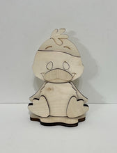 Goofy Duck Standing Shelf Sitter with Interchangeable Seasonal Hats