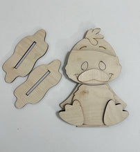 Goofy Duck Standing Shelf Sitter with Interchangeable Seasonal Hats