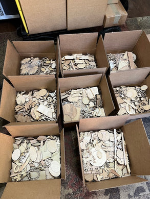 Box of Random Scrap Pieces