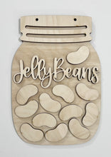 Jelly Beans Easter Spring Mason Jar Doorhanger
