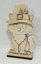 Chihuahua Puppy Dog Standing Shelf Sitter with Interchangeable Seasonal Hats