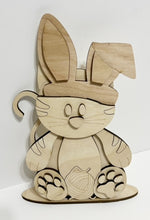 Kitty Cat Standing Shelf Sitter with Interchangeable Seasonal Hats