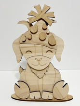 Cute Goat Standing Shelf Sitter with Interchangeable Seasonal Hats