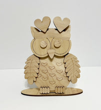 Owl Standing Shelf Sitter with Interchangeable Seasonal Hats