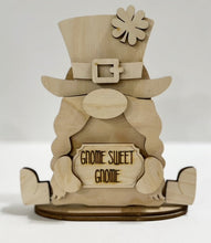 Mr. & Mrs. Gnome Standing Shelf Sitter with Interchangeable Seasonal Hats