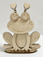 Happy Frog Standing Shelf Sitter with Interchangeable Seasonal Hats