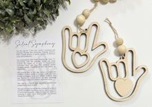 Silent Symphony - Story Card Ornament Charm