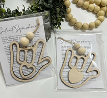 Silent Symphony - Story Card Ornament Charm