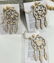 The Mystical Charm Dreamcatcher - Story Card Ornament Charm