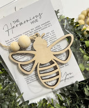 The Harmonious Hive Bee - Story Card Ornament Charm