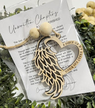 Unwritten Chapters A Life Cherished - Story Card Ornament Charm