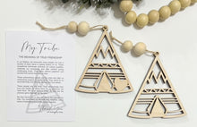 My Tribe The Meaning of True Friendship - Story Card Ornament Charm