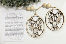 A Story of Unwavering Love Lobster - Story Card Ornament Charm